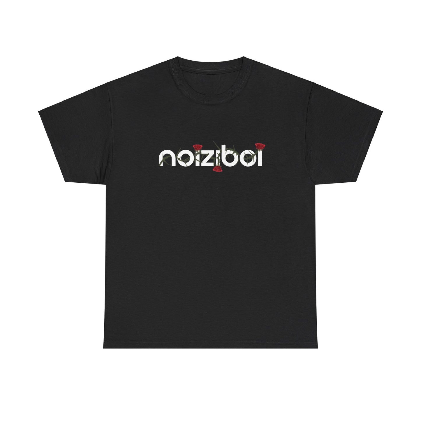 NOIZIBOI FLOURISH 'WINDY ROSE LOGO' TEE