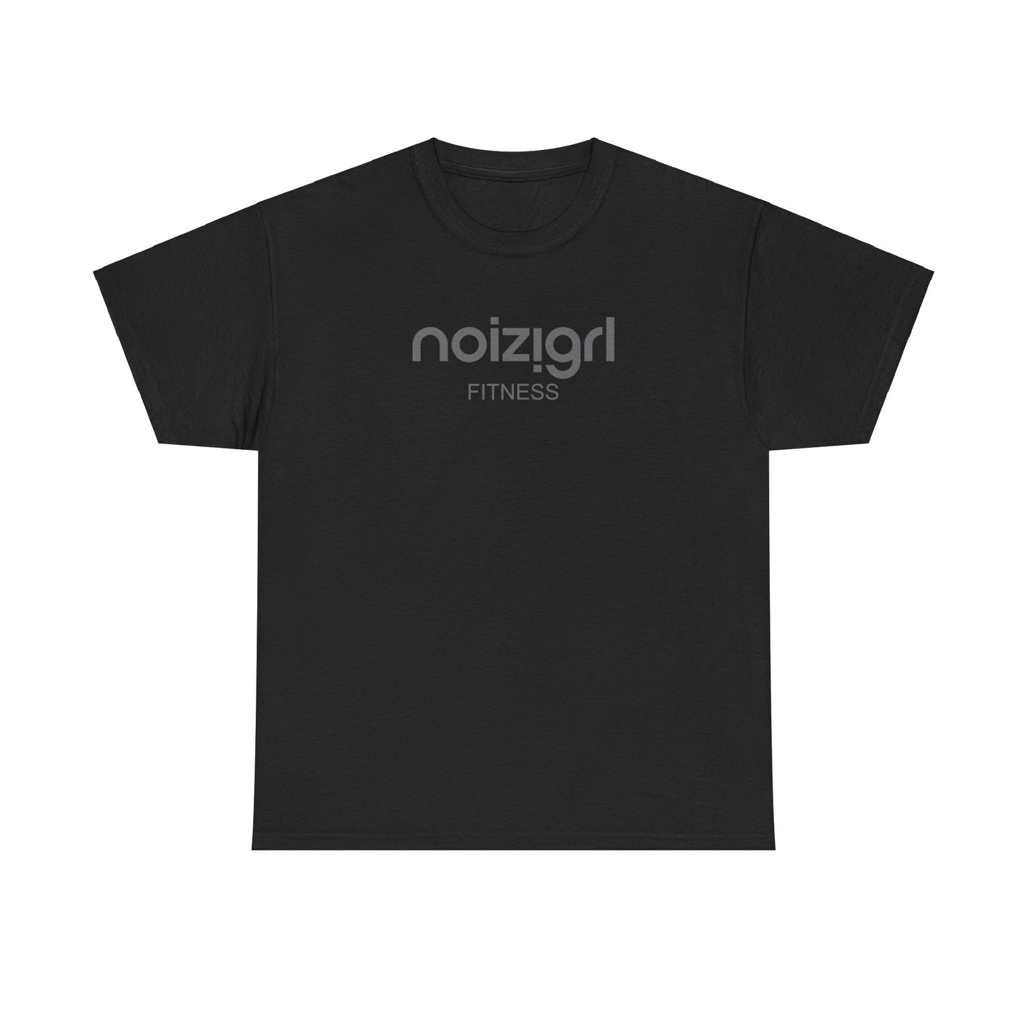 NOIZIGRL DARK LOGO 'FITNESS' TEE