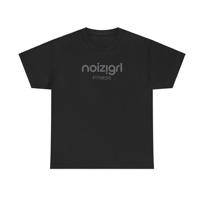 NOIZIGRL DARK LOGO 'FITNESS' TEE