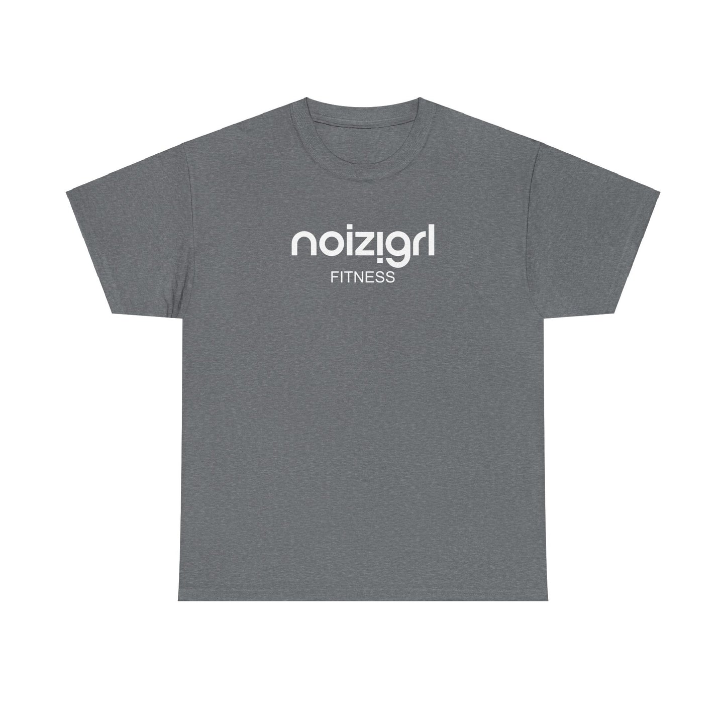 NOIZIGRL LIGHT LOGO 'FITNESS' TEE