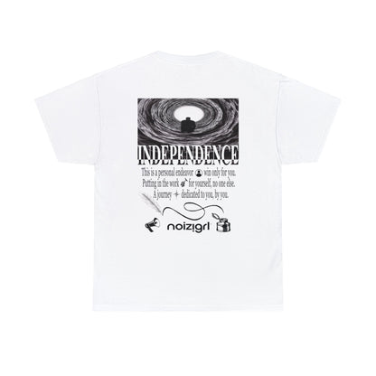 NOIZIGRL SCRIPTURE 'INDEPENDENCE' TEE