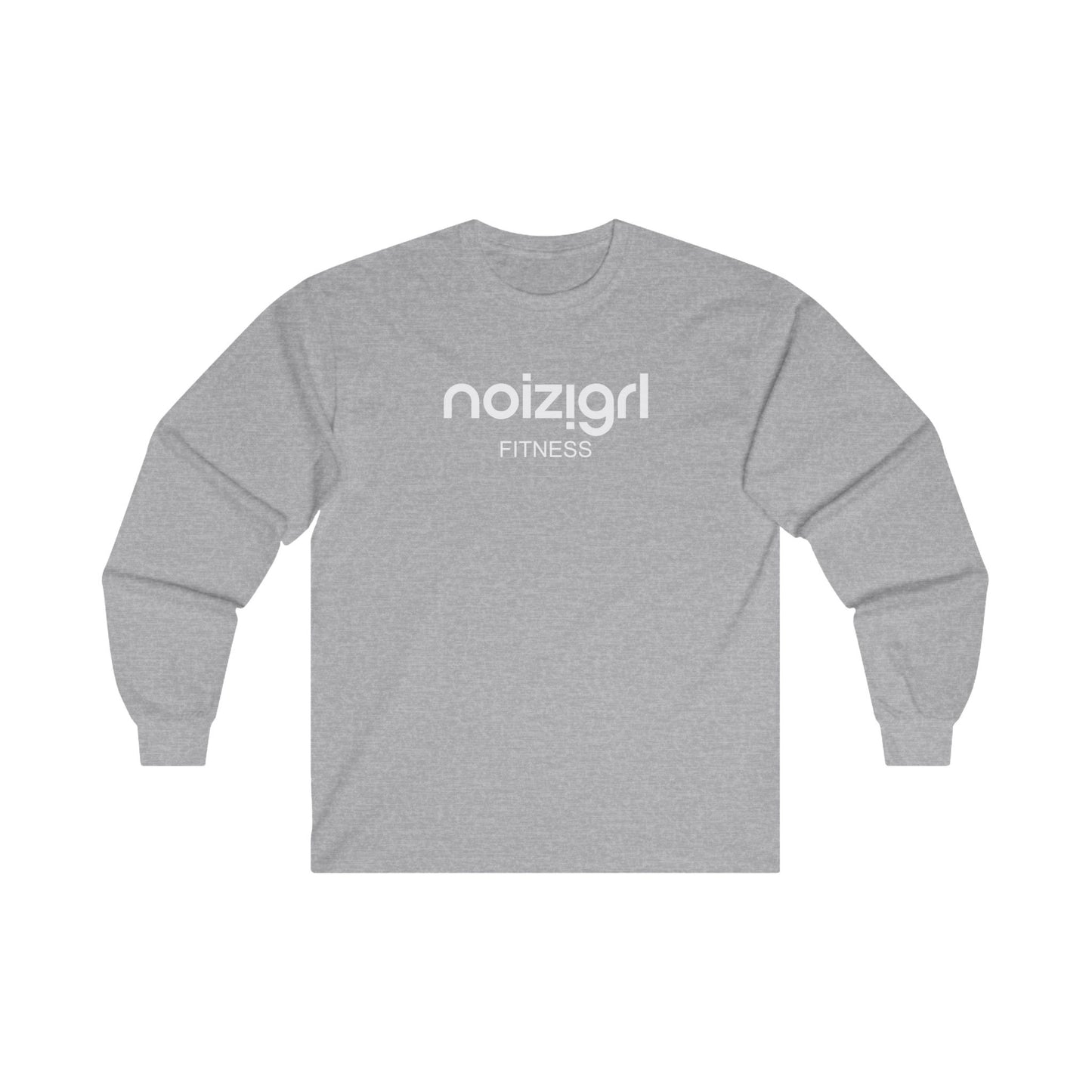 NOIZIGRL LIGHT LOGO 'FITNESS' LONG SLEEVE