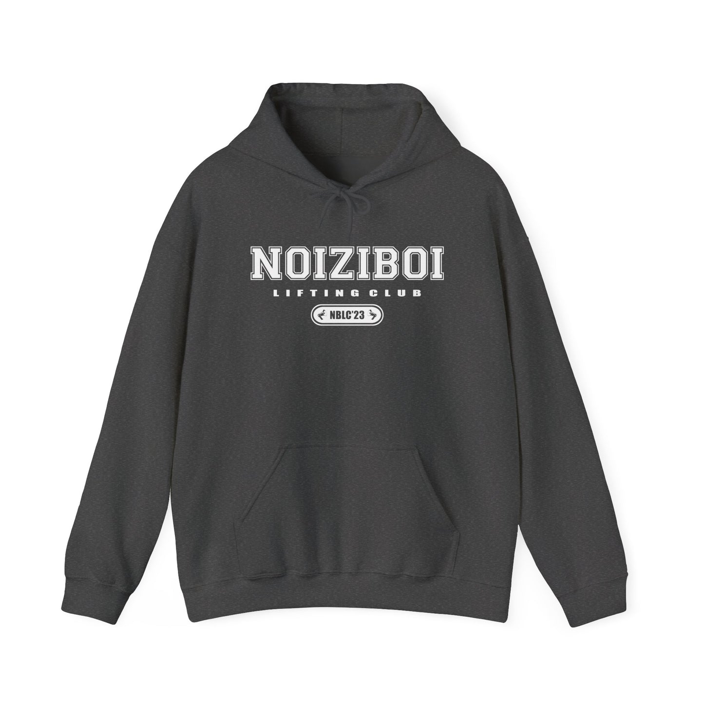 NOIZIBOI LIGHT LOGO 'CAMPUS' HOODIE