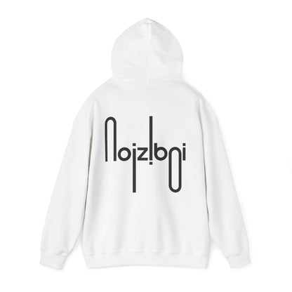NOIZIBOI STRETCHED LOGO HOODIE