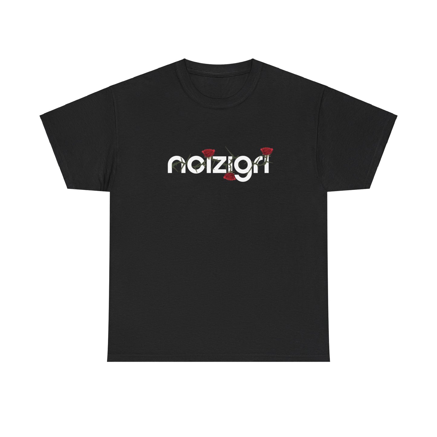 NOIZIGRL FLOURISH 'WINDY ROSE LOGO' TEE