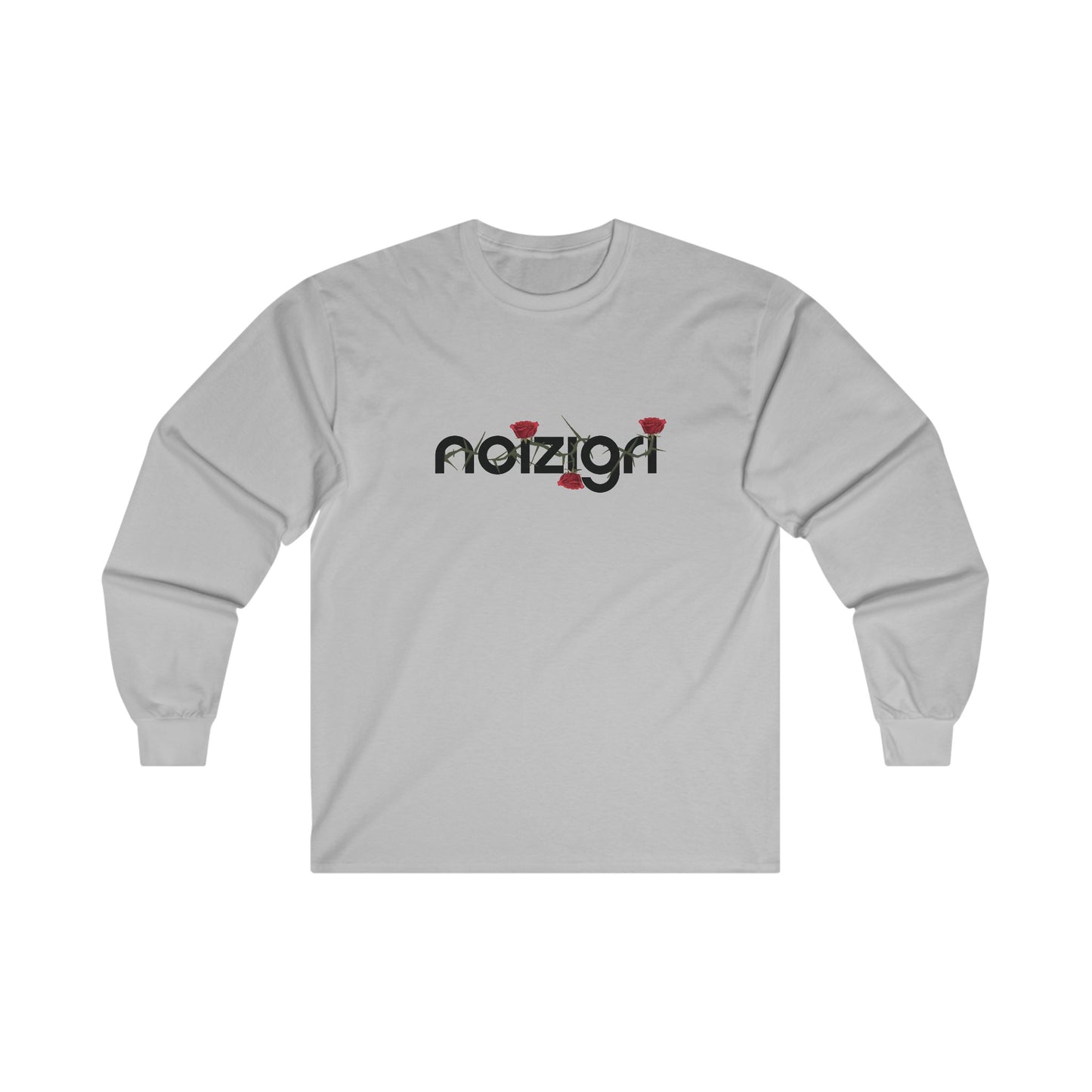 NOIZIGRL FLOURISH 'WINDY ROSE LOGO' LONG SLEEVE