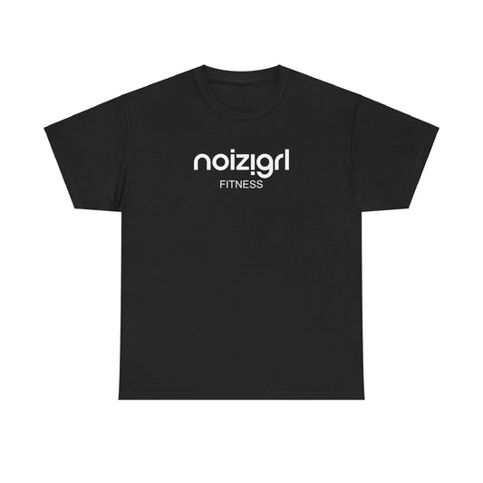 NOIZIGRL LIGHT LOGO 'FITNESS' TEE