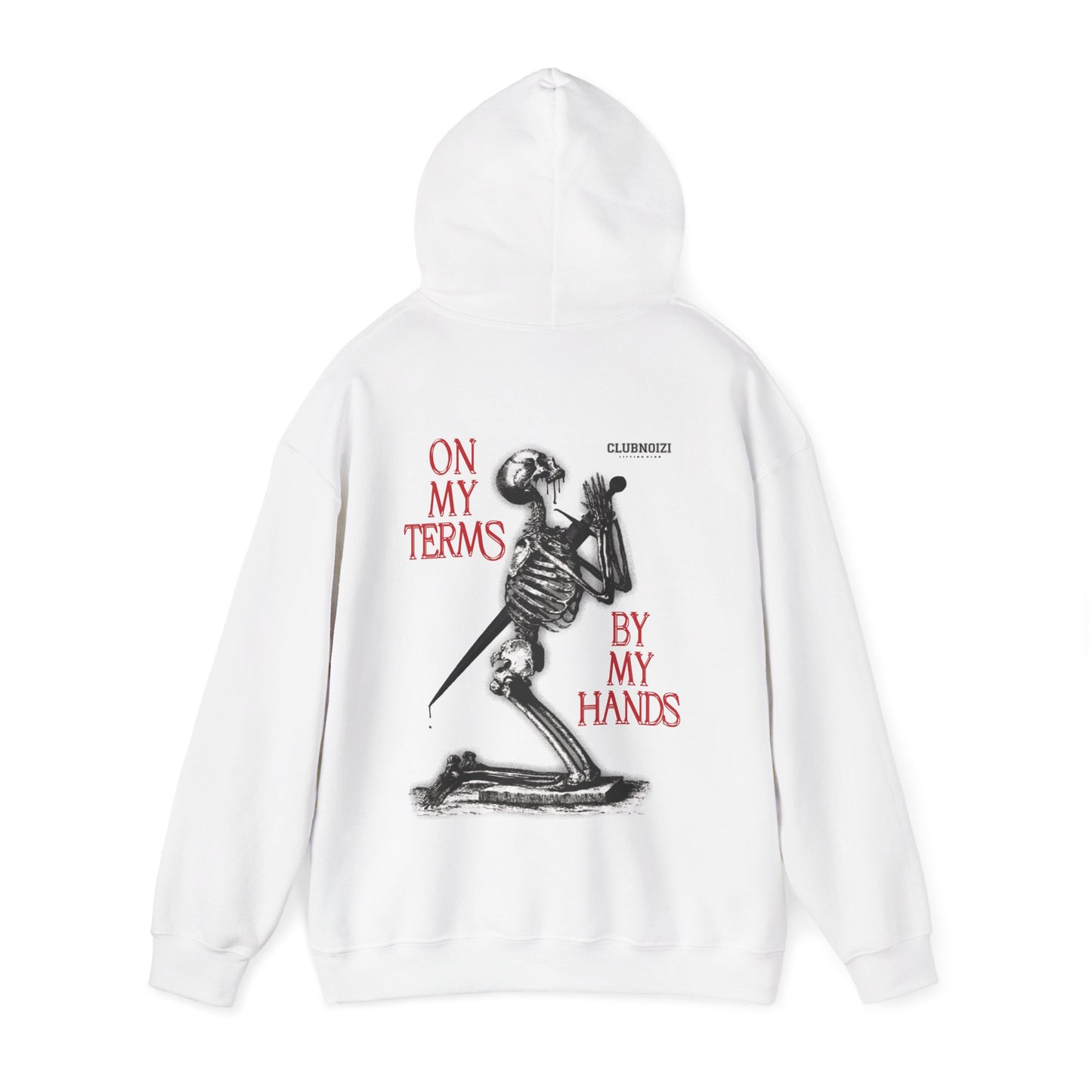 ASCETICISM 'ON MY TERMS - BY MY HANDS' HOODIE