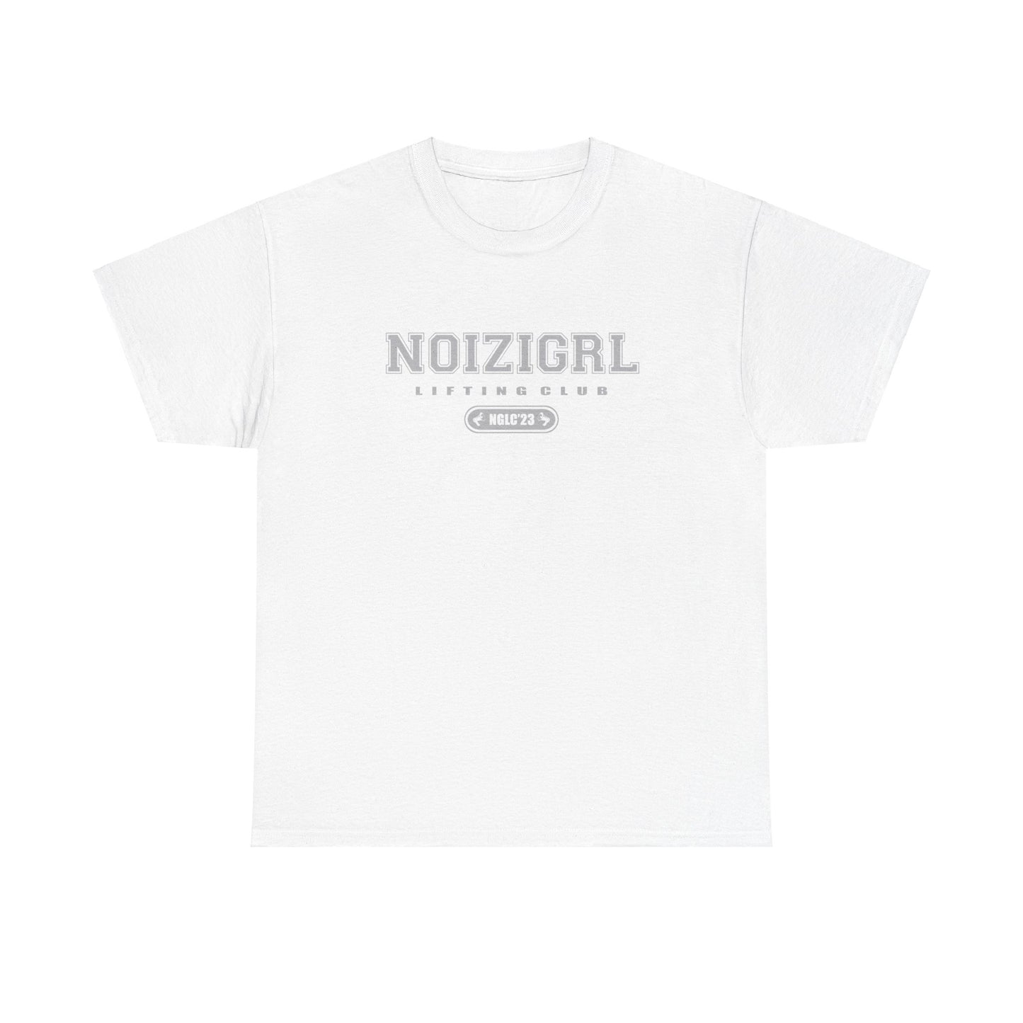 NOIZIGRL LIGHT LOGO 'CAMPUS' TEE