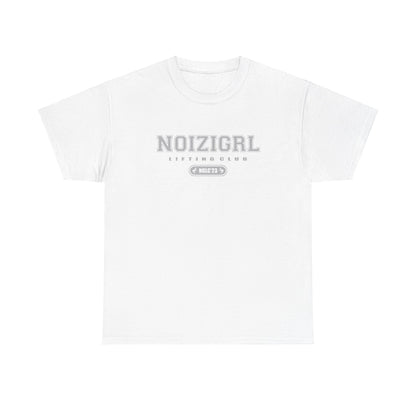 NOIZIGRL LIGHT LOGO 'CAMPUS' TEE