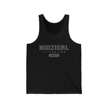 NOIZIGRL DARK LOGO 'CAMPUS' TANK