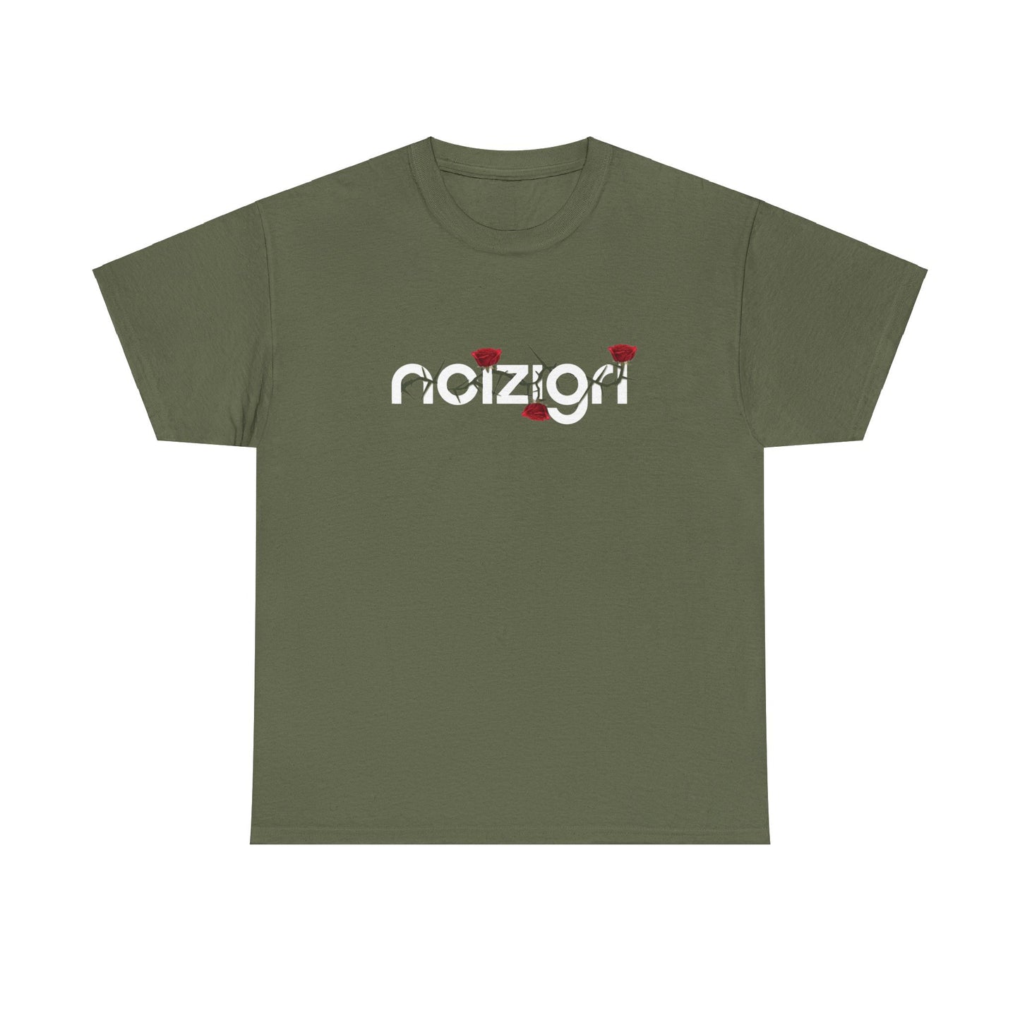 NOIZIGRL FLOURISH 'WINDY ROSE LOGO' TEE