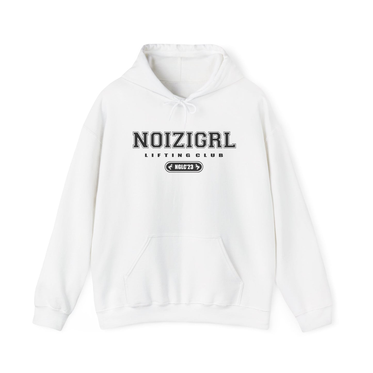 NOIZIGRL DARK LOGO 'CAMPUS' HOODIE