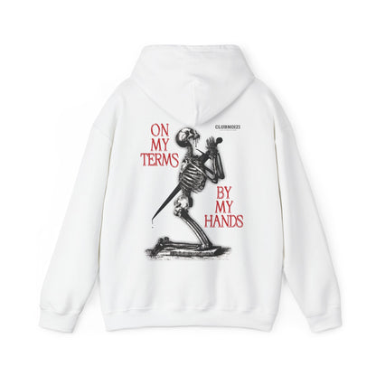 ASCETICISM 'ON MY TERMS - BY MY HANDS' HOODIE