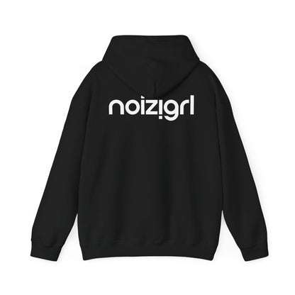 NOIZIGRL 'CREST & LOGO' HOODIE