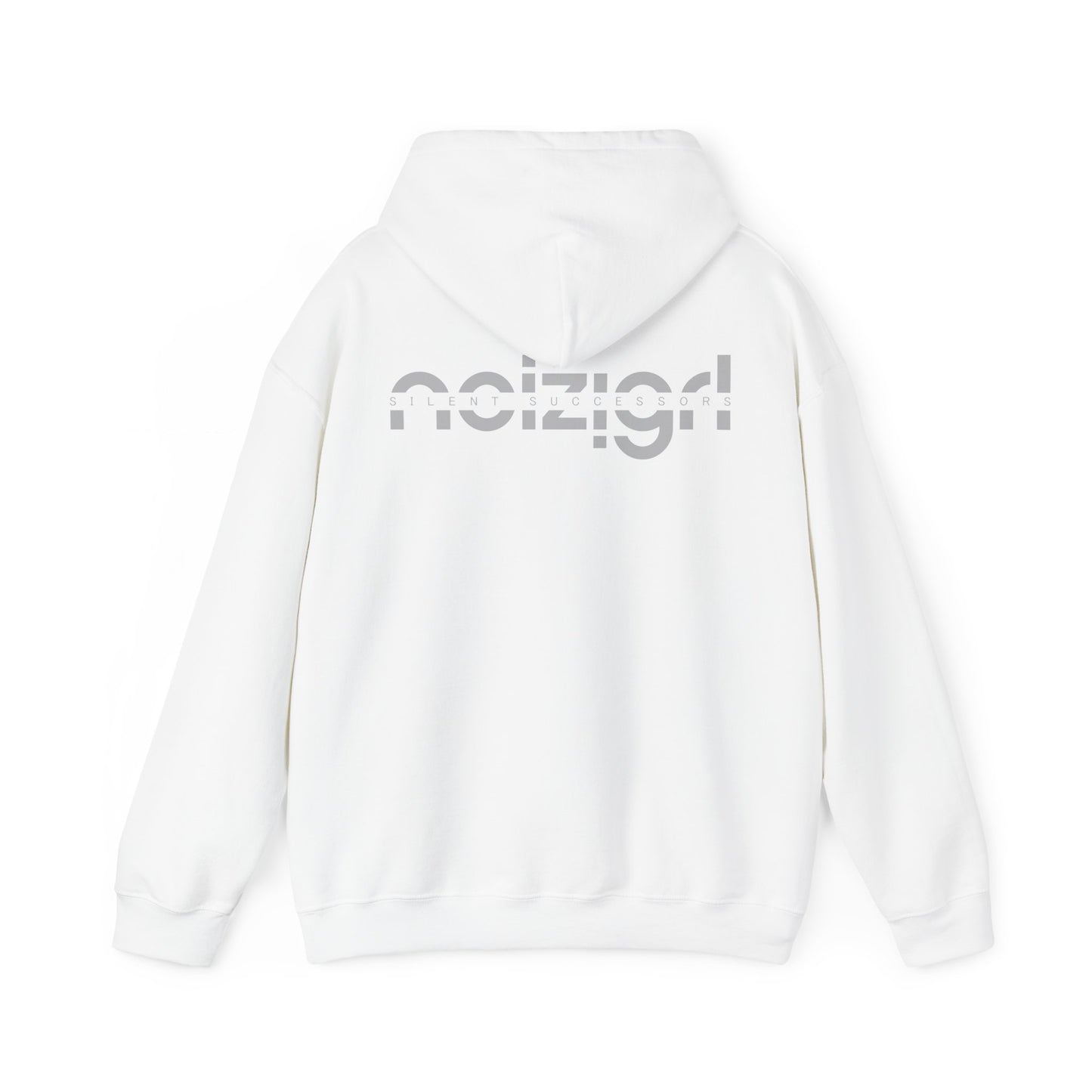 NOIZIGRL LIGHT LOGO CUT OUT HOODIE