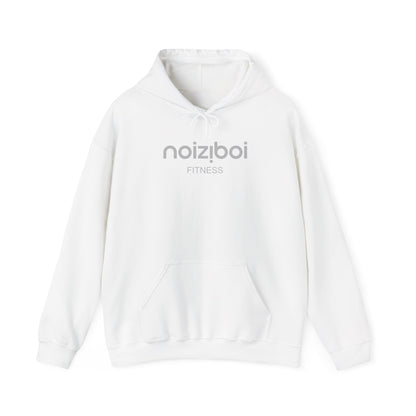 NOIZIBOI LIGHT LOGO 'FITNESS' HOODIE