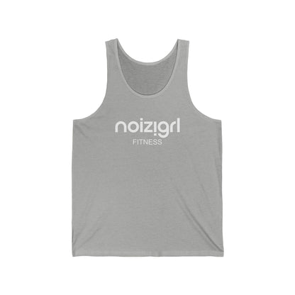 NOIZIGRL LIGHT LOGO 'FITNESS' TANK