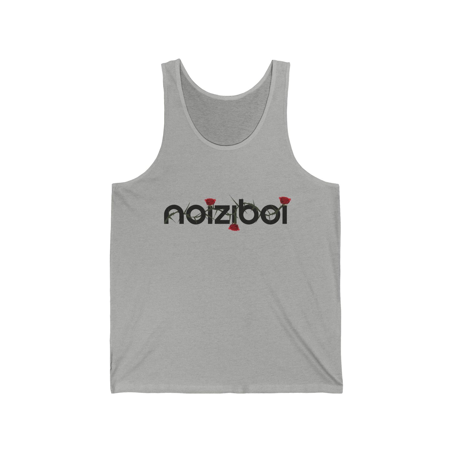 NOIZIBOI FLOURISH 'WINDY ROSE LOGO' TANK