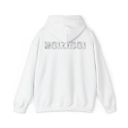 NOIZIBOI 'THE HUNT' LIGHT LOGO HOODIE
