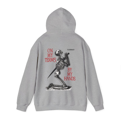 ASCETICISM 'ON MY TERMS - BY MY HANDS' HOODIE