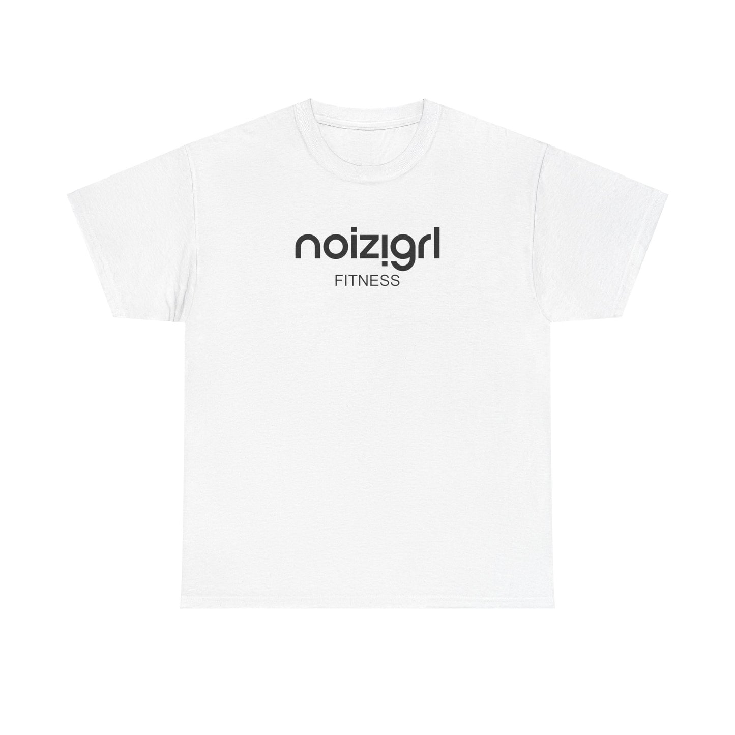 NOIZIGRL DARK LOGO 'FITNESS' TEE