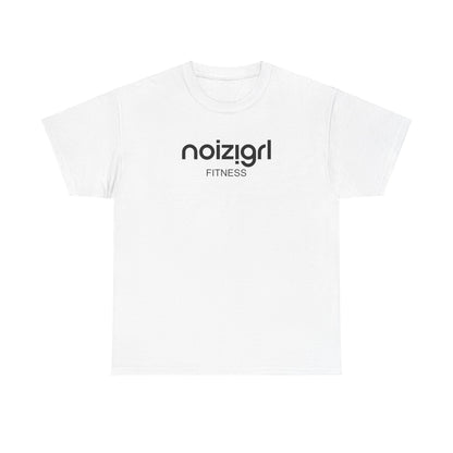 NOIZIGRL DARK LOGO 'FITNESS' TEE