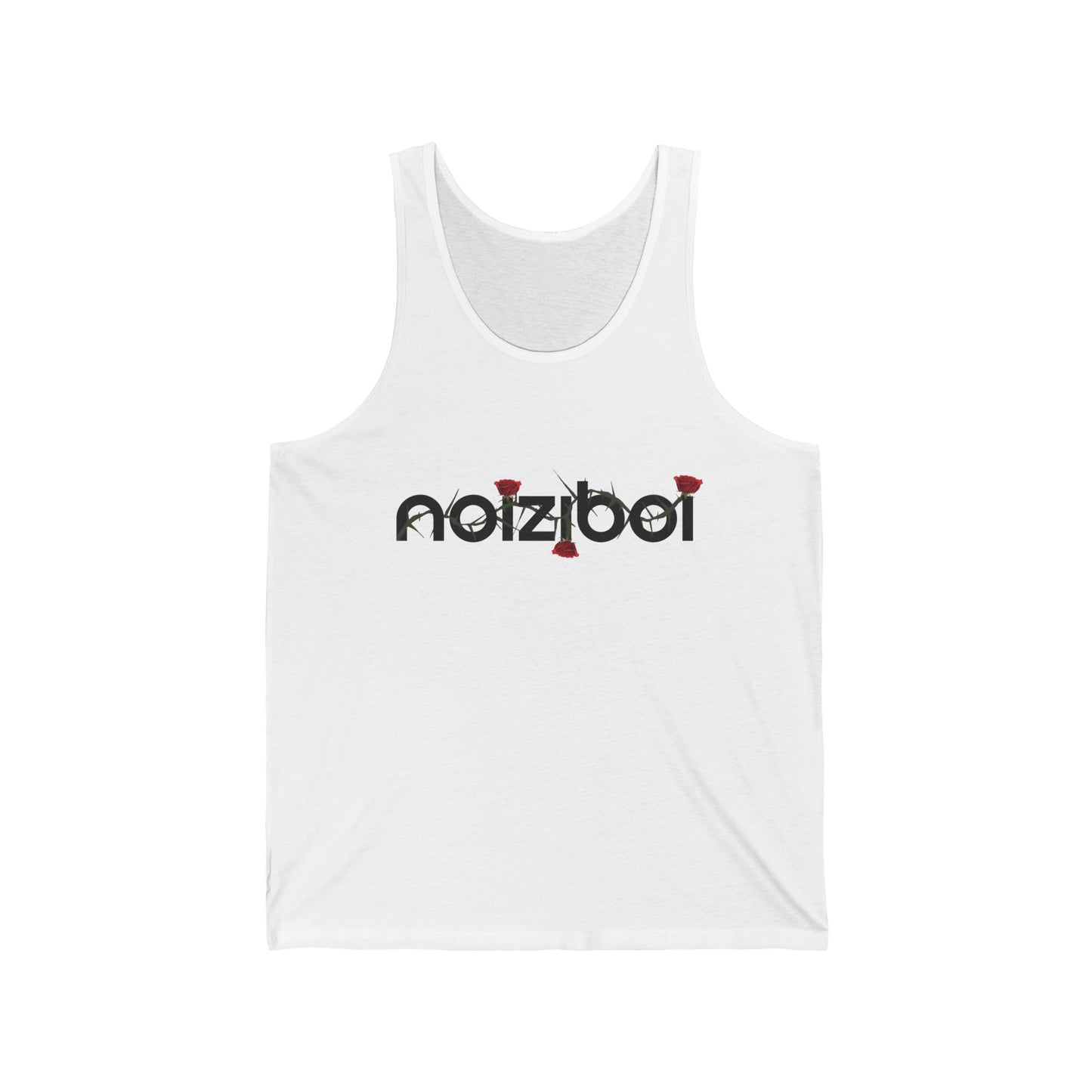 NOIZIBOI FLOURISH 'WINDY ROSE LOGO' TANK