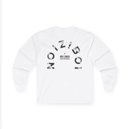 NOIZIBOI CURLED DARK LOGO LONG SLEEVE