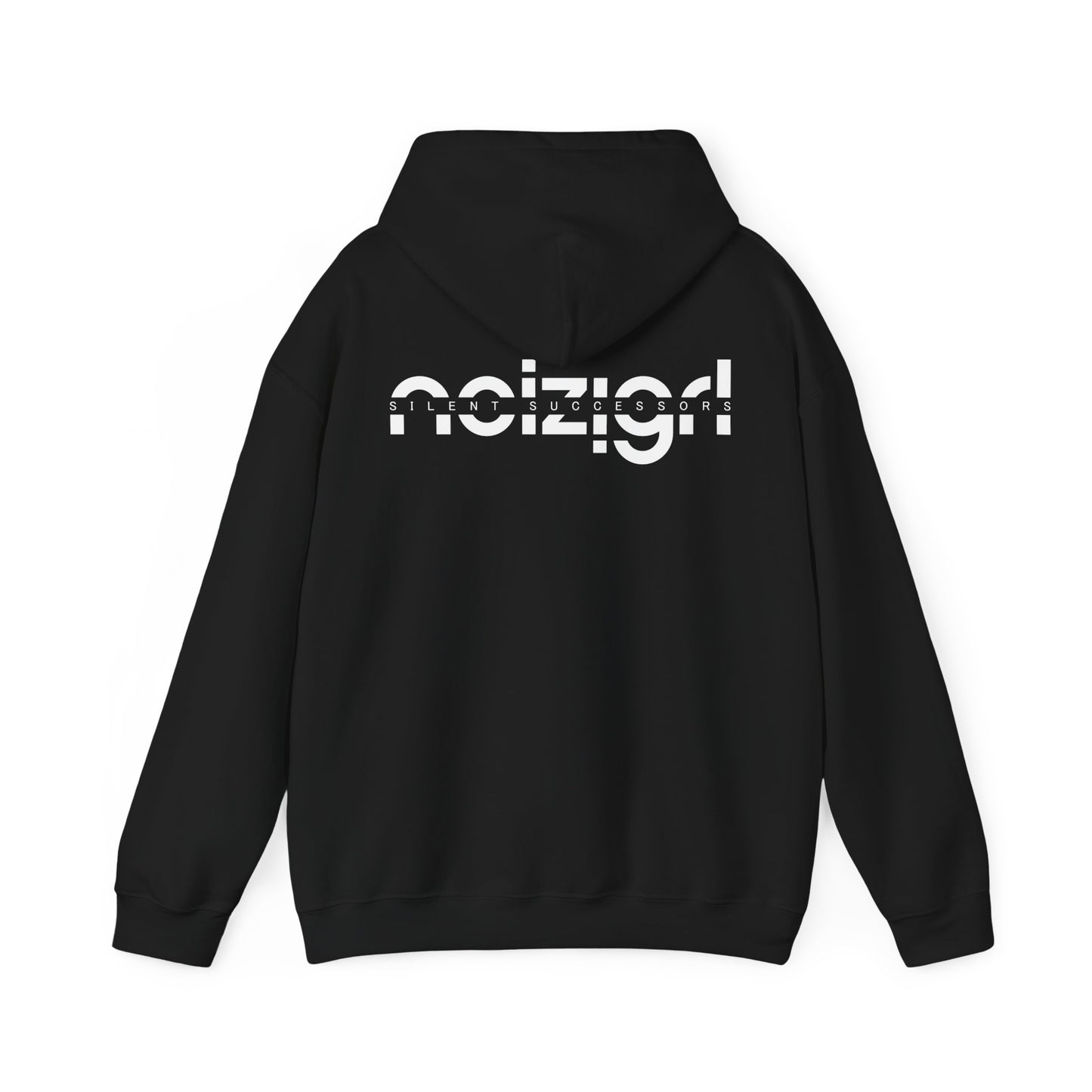 NOIZIGRL LIGHT LOGO CUT OUT HOODIE