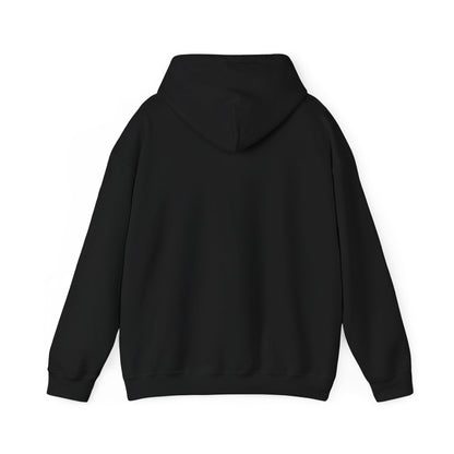 NOIZIGRL YELLOW ON BLACK LOGO HOODIE