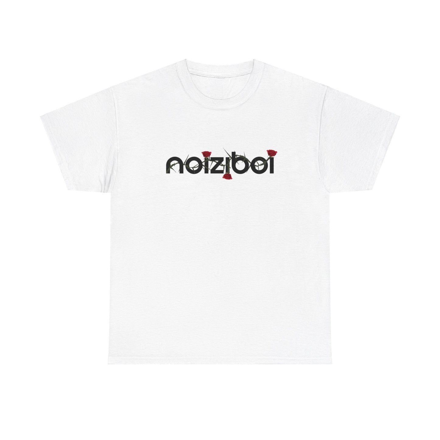 NOIZIBOI FLOURISH 'WINDY ROSE LOGO' TEE