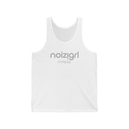 NOIZIGRL LIGHT LOGO 'FITNESS' TANK