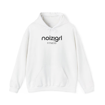 NOIZIGRL DARK LOGO 'FITNESS' HOODIE