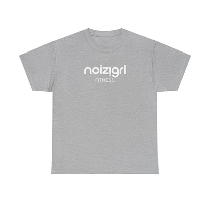 NOIZIGRL LIGHT LOGO 'FITNESS' TEE