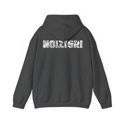 NOIZIGRL 'THE HUNT' LIGHT LOGO  HOODIE