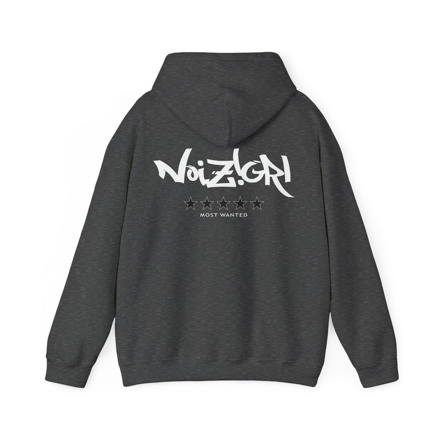 NOIZIGRL LIGHT LOGO 'MOST WANTED' HOODIE