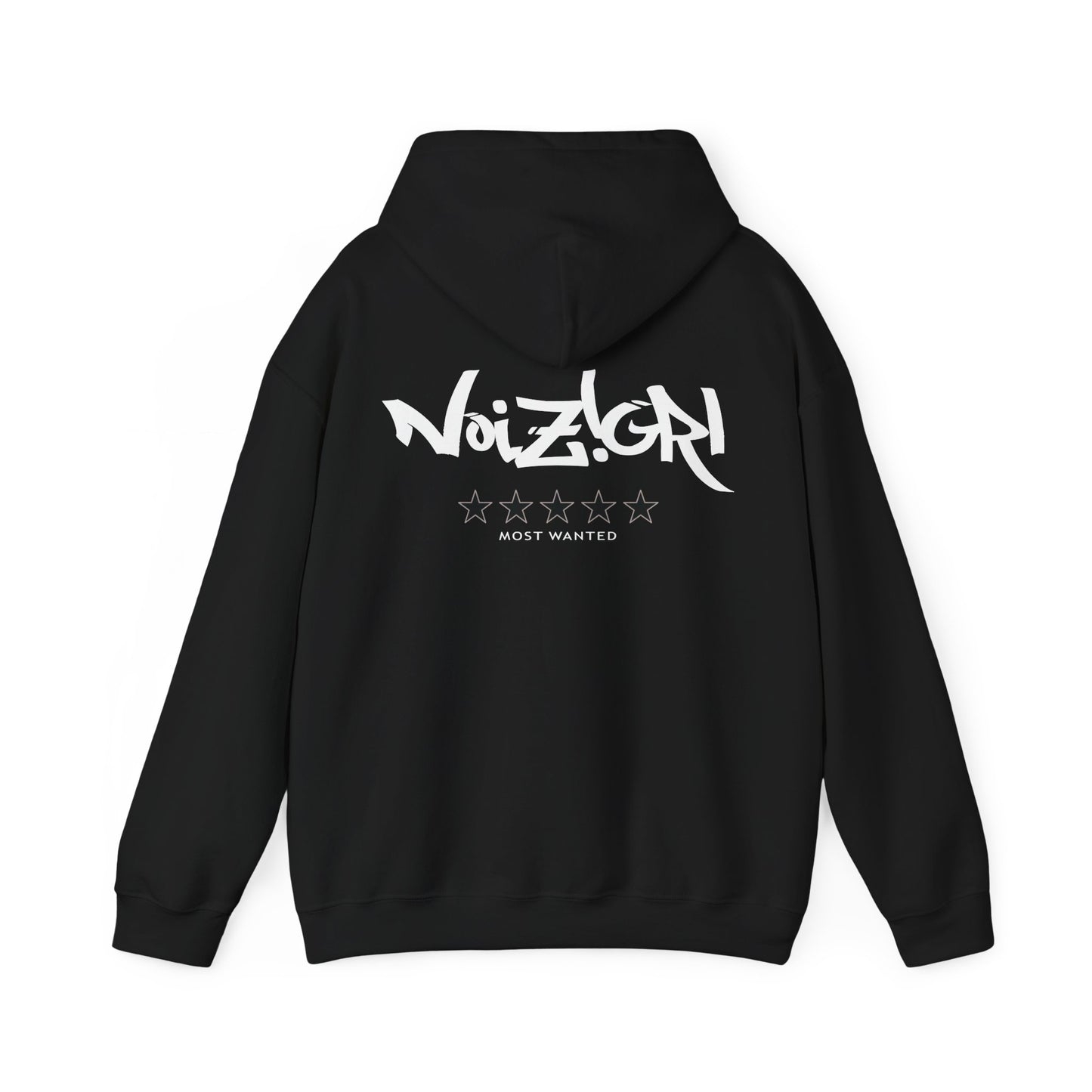 NOIZIGRL LIGHT LOGO 'MOST WANTED' HOODIE