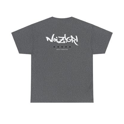 NOIZIGRL LIGHT LOGO 'MOST WANTED' TEE