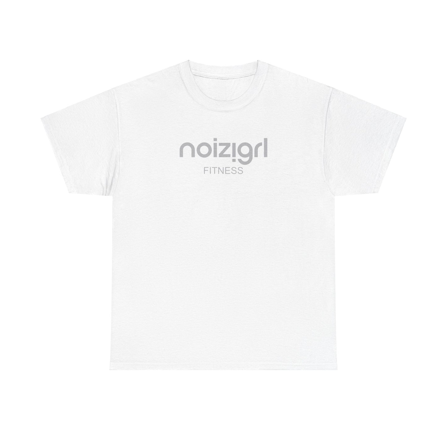 NOIZIGRL LIGHT LOGO 'FITNESS' TEE