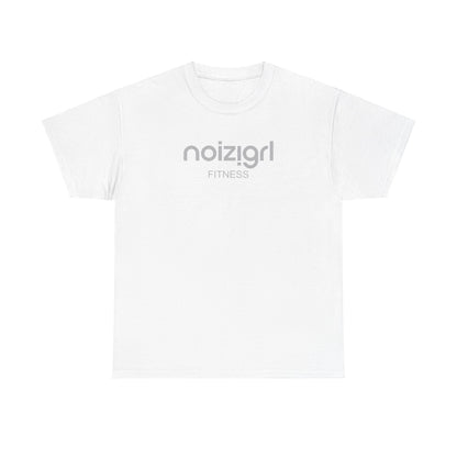 NOIZIGRL LIGHT LOGO 'FITNESS' TEE