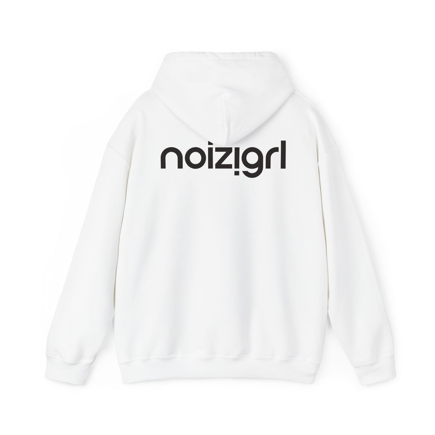 NOIZIGRL 'CREST & LOGO' HOODIE