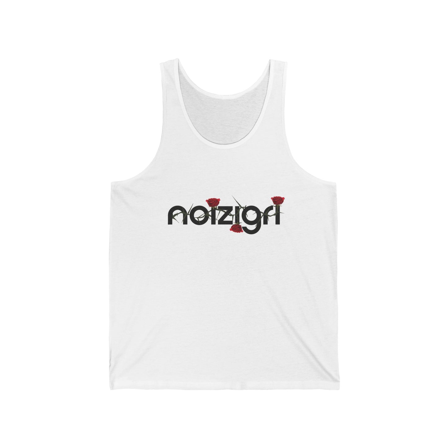 NOIZIGRL FLOURISH 'WINDY ROSE LOGO' TANK