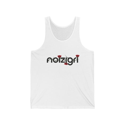 NOIZIGRL FLOURISH 'WINDY ROSE LOGO' TANK