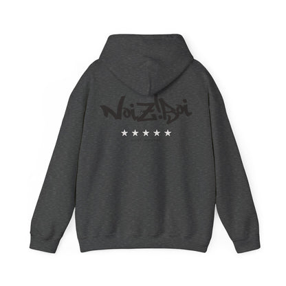 NOIZIBOI DARK LOGO 'MOST WANTED' HOODIE