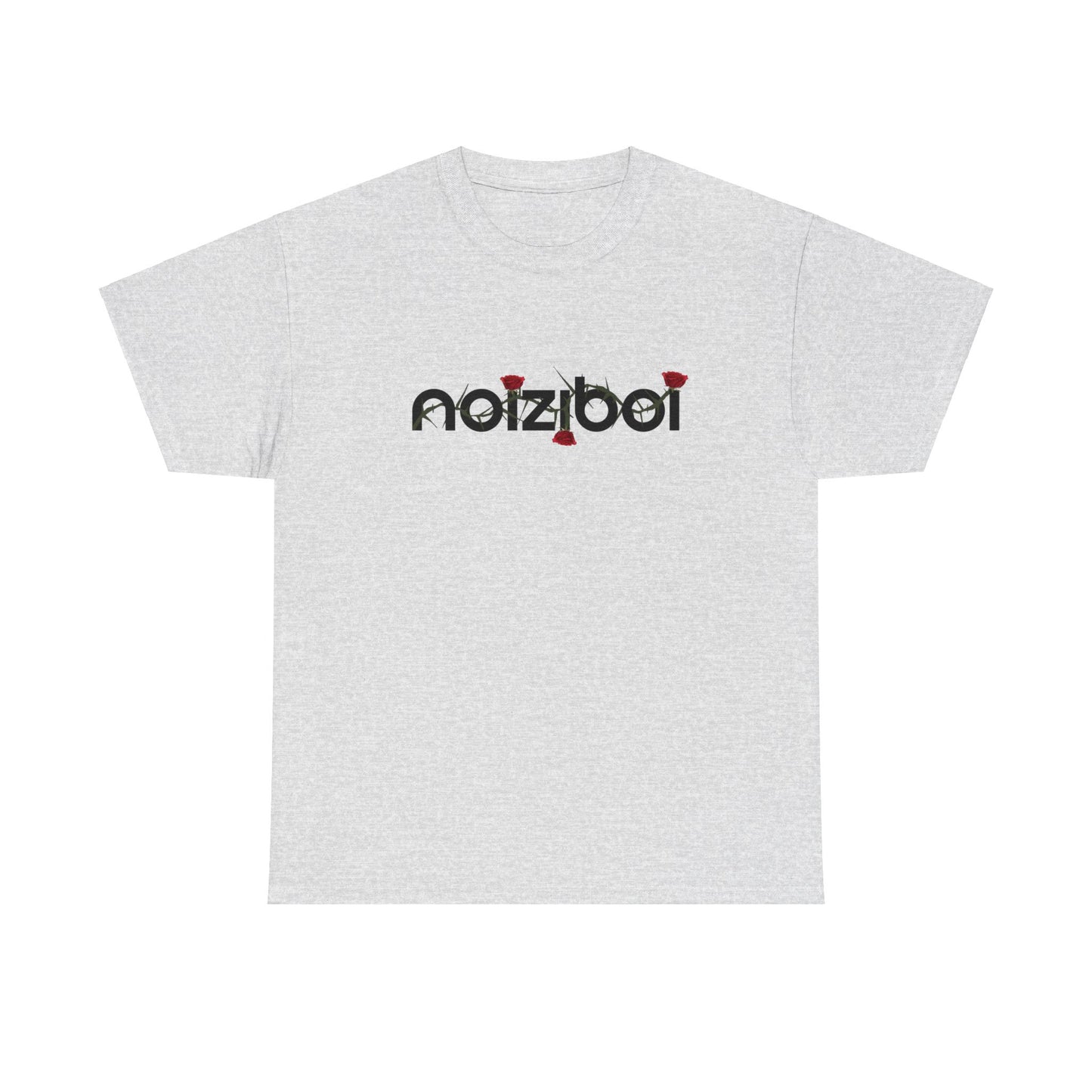 NOIZIBOI FLOURISH 'WINDY ROSE LOGO' TEE