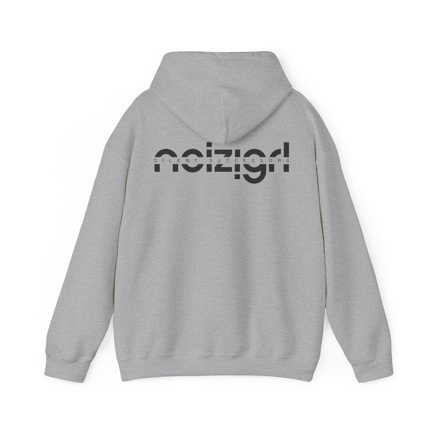 NOIZIGRL DARK LOGO CUT OUT HOODIE