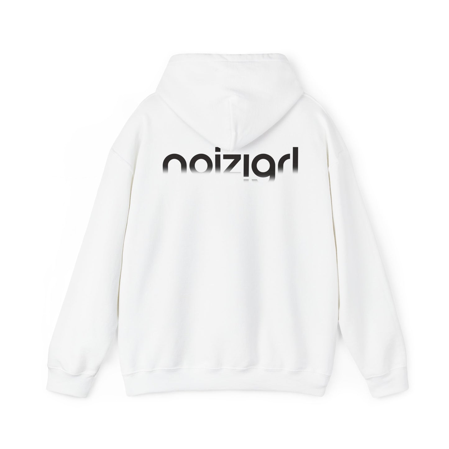 NOIZIGRL DARK FADE LOGO HOODIE