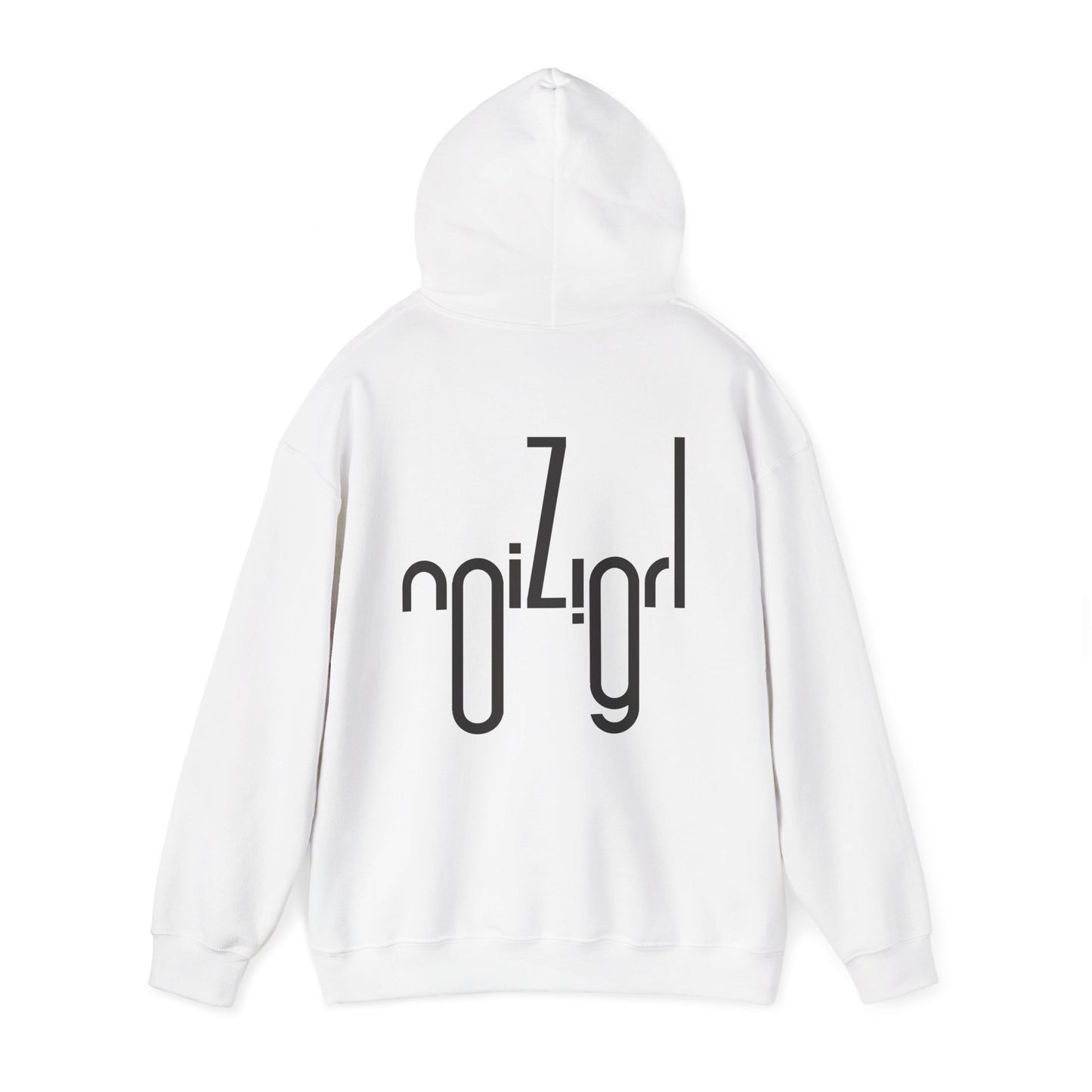 NOIZIGRL STRETCHED LOGO HOODIE
