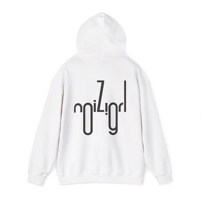 NOIZIGRL STRETCHED LOGO HOODIE